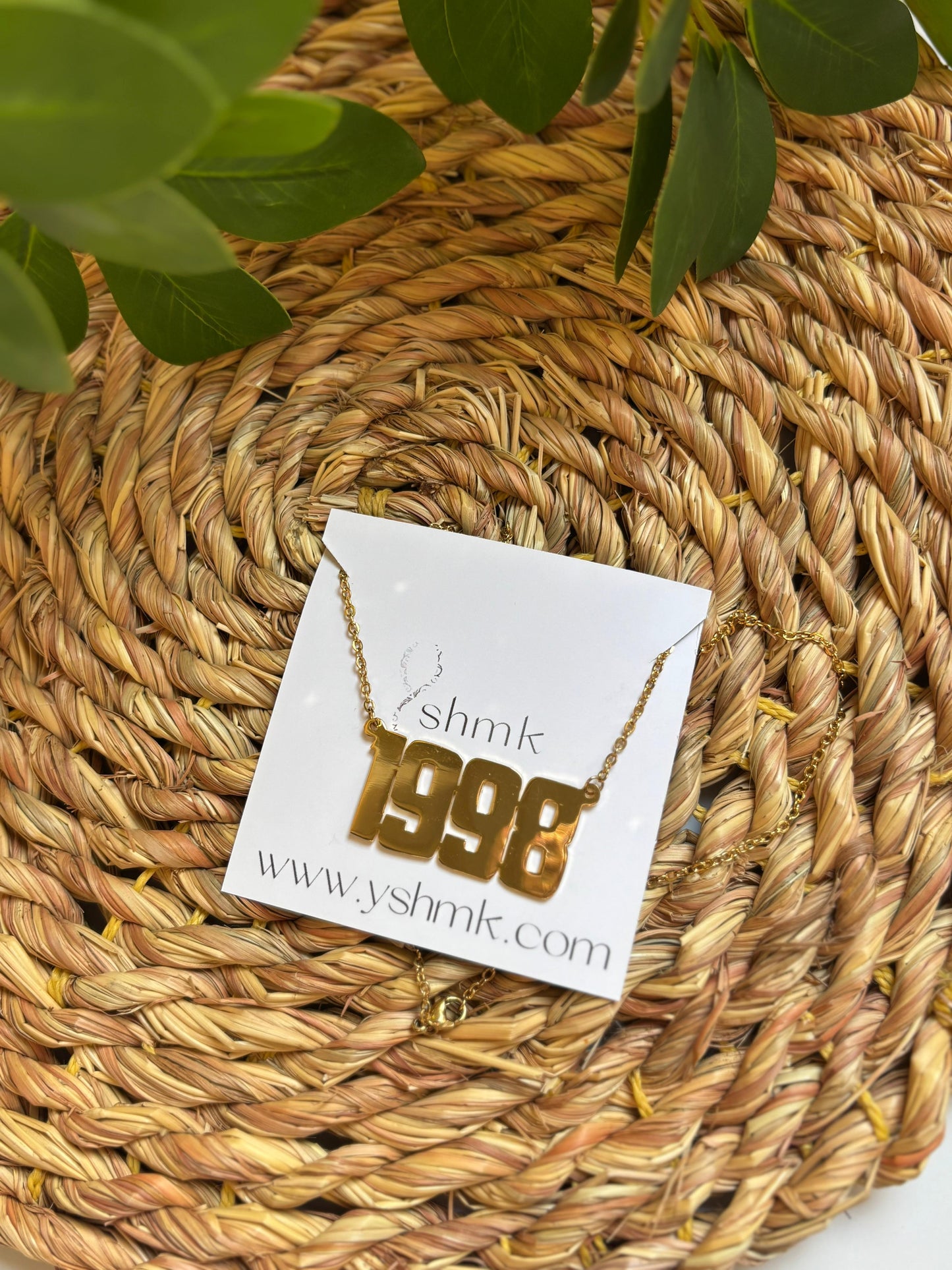 Date (customized) necklace