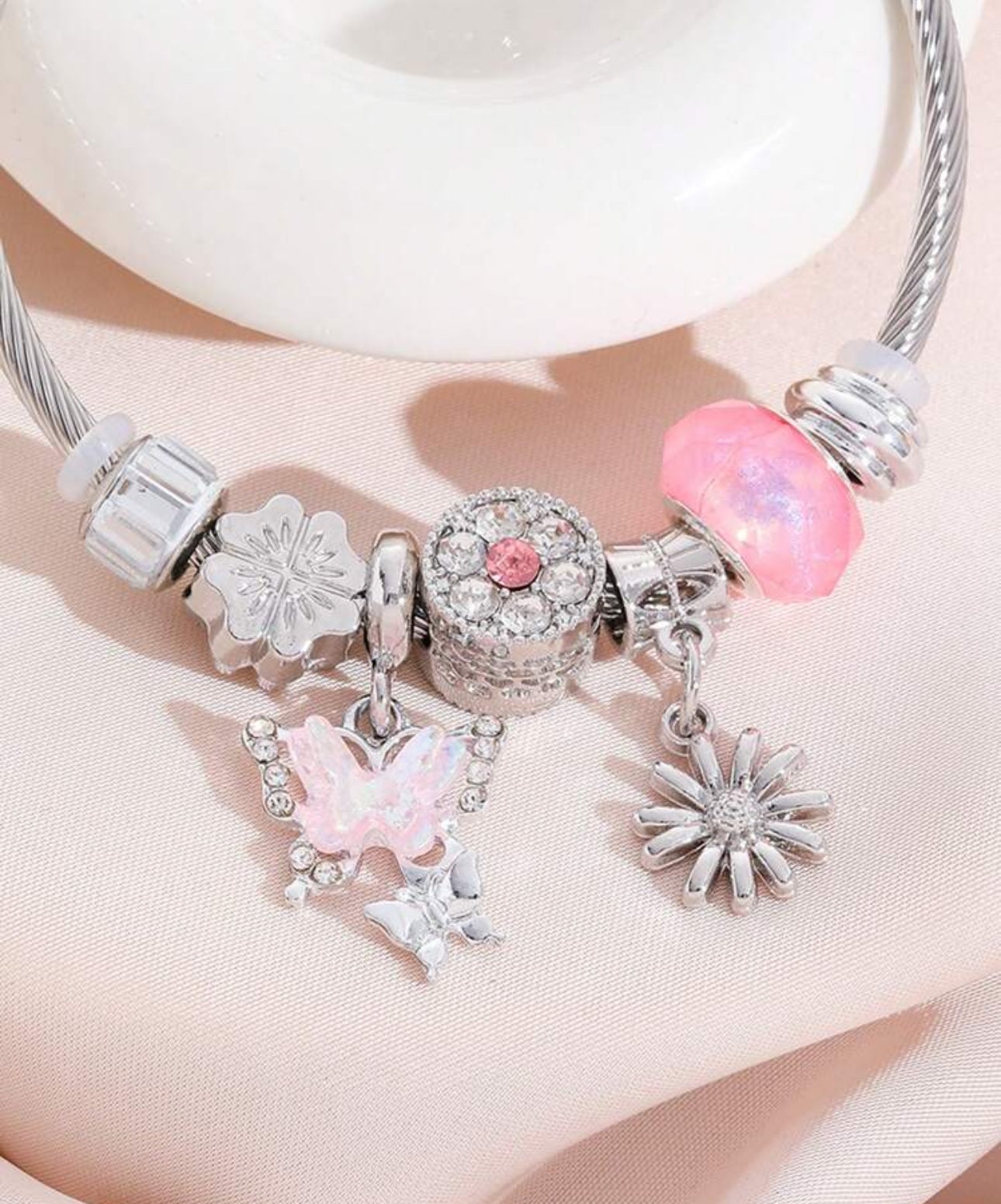 Fantasy butterfly bangle