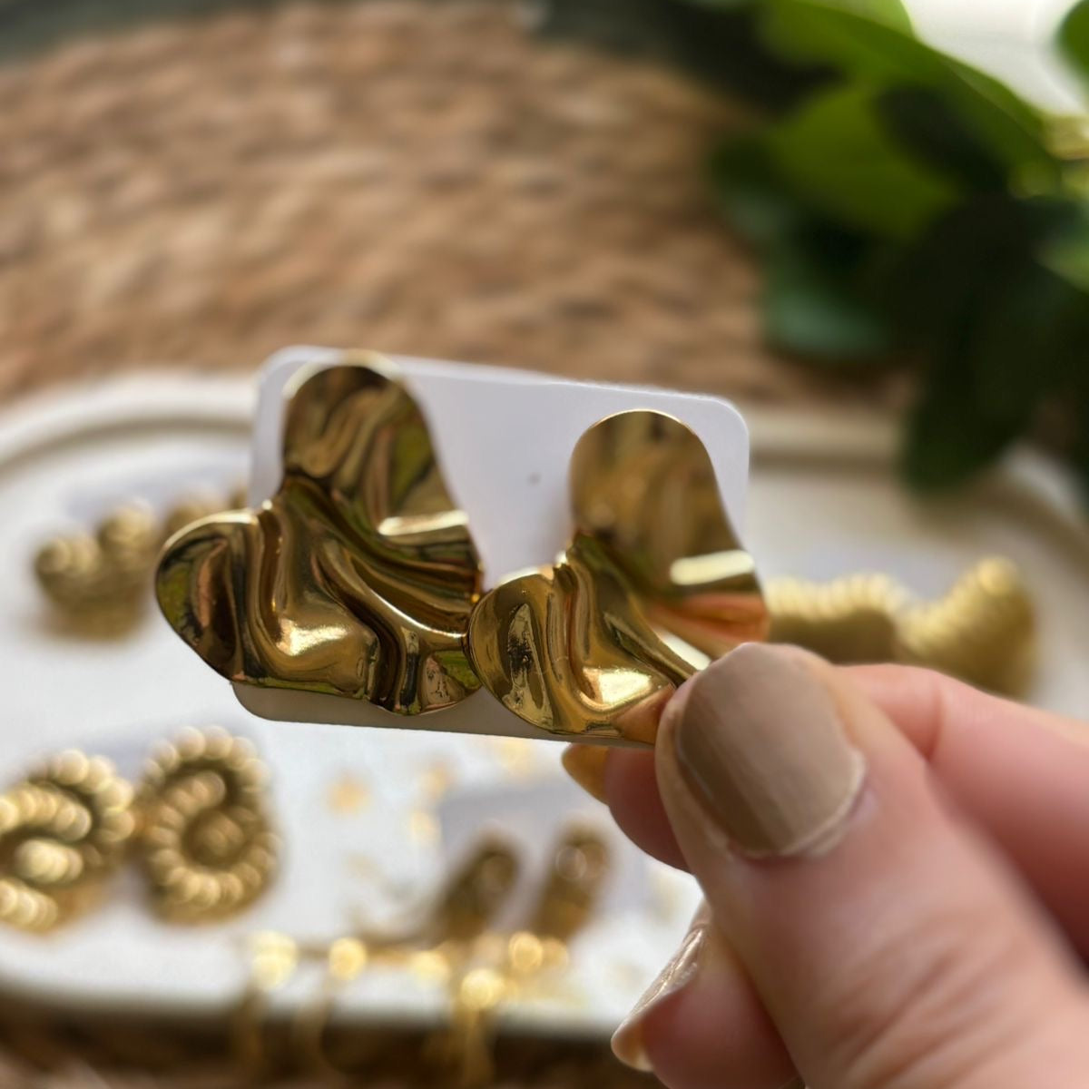 Heart earrings