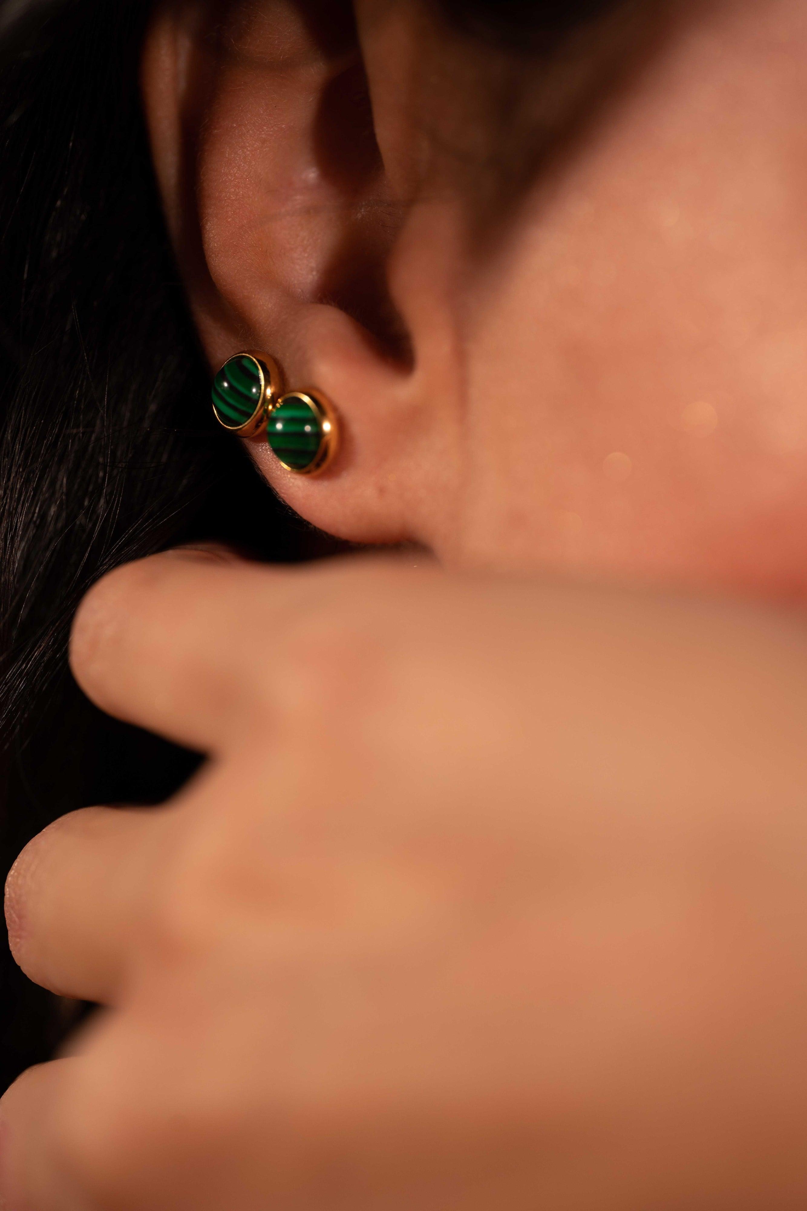 Green Earings - Yshmk