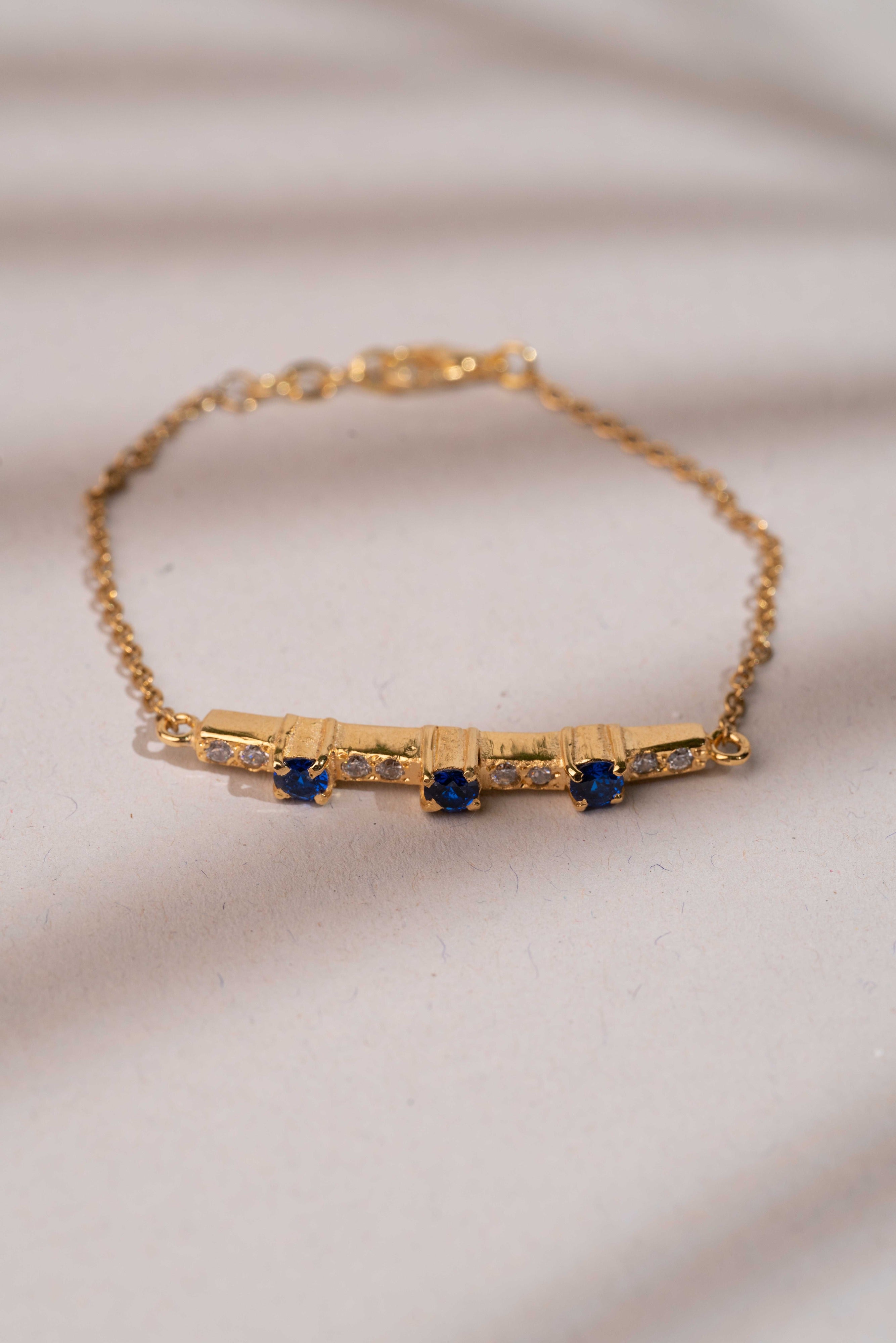 Blue Zircon Bracelet - Yshmk