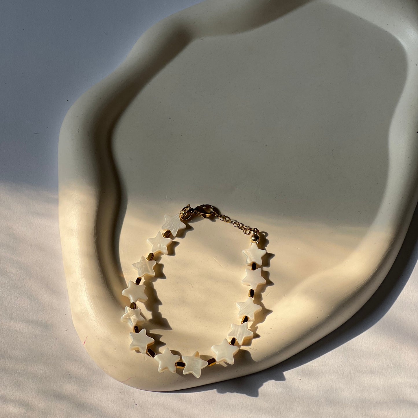 Stars pearl bracelet - Yshmk