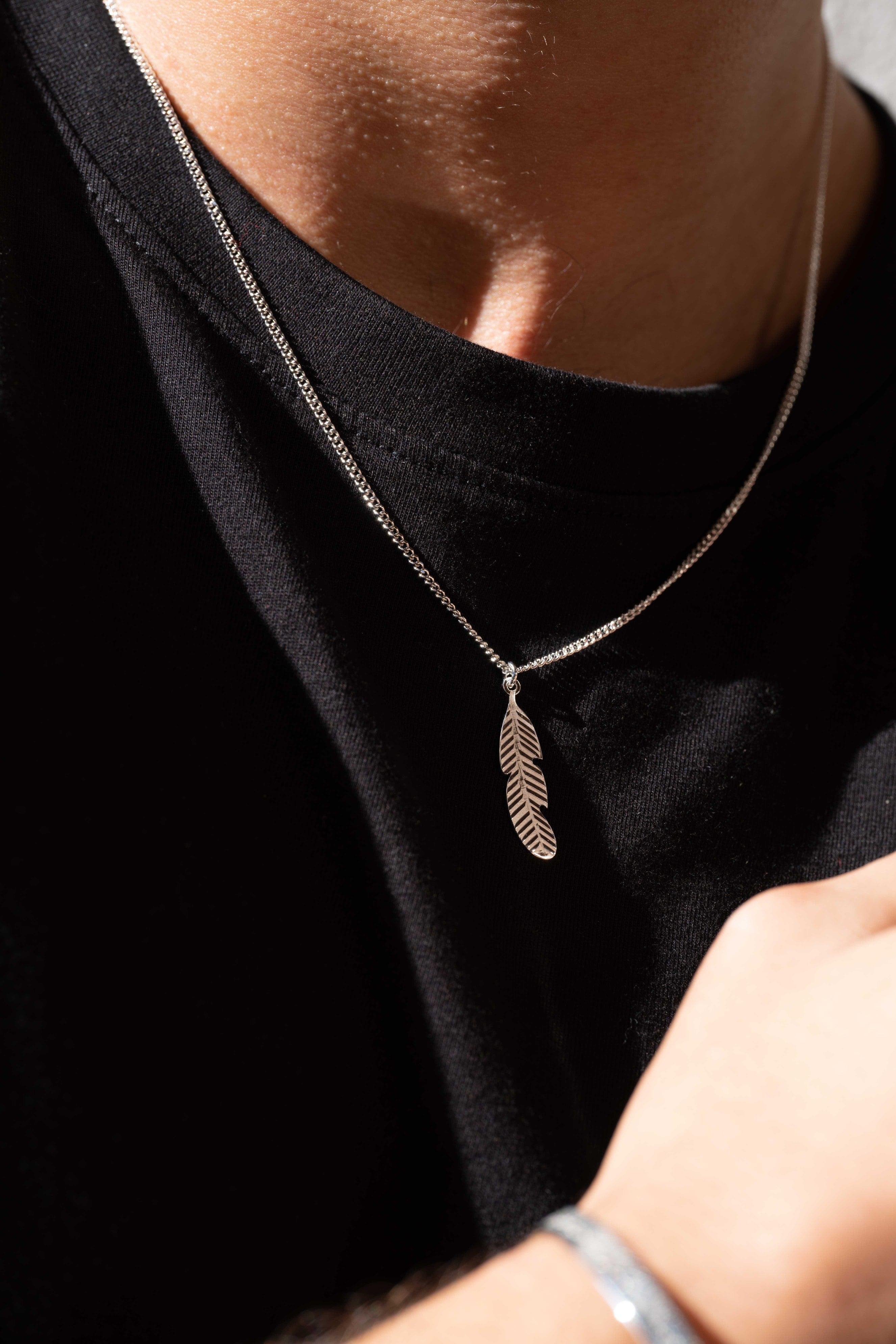 Feather Necklace - Yshmk