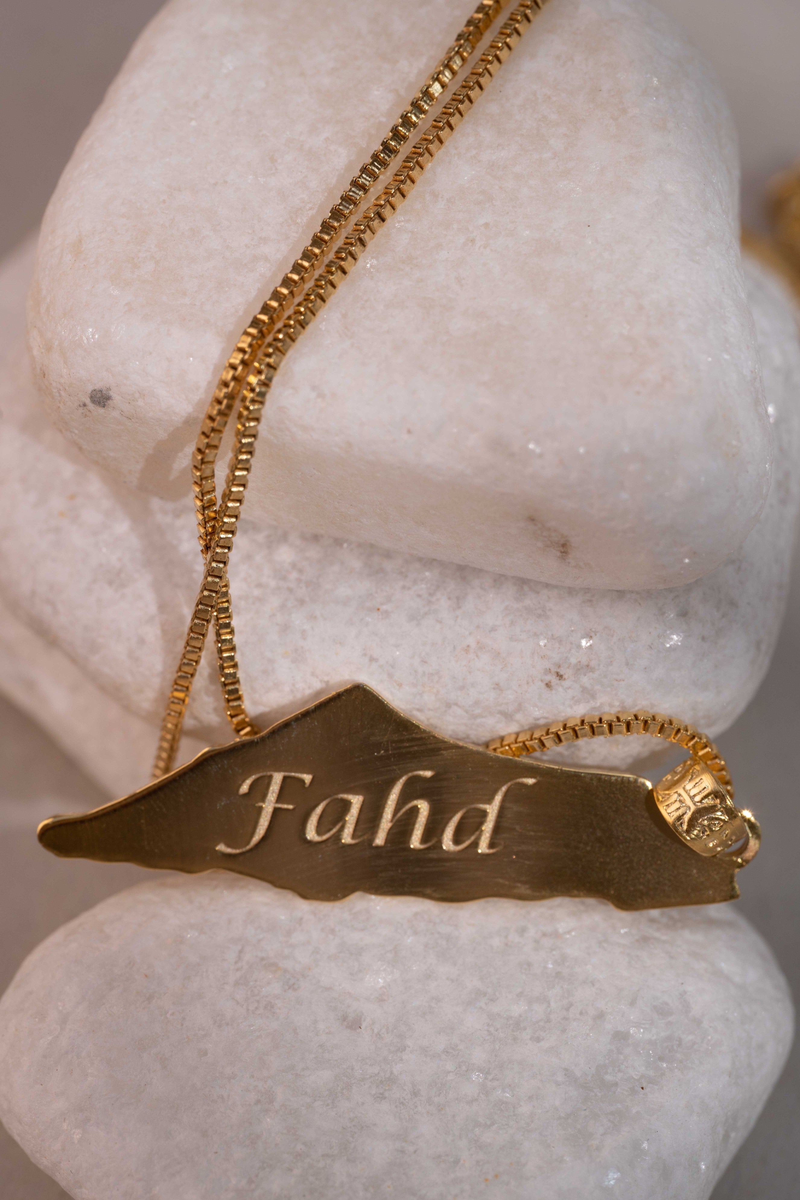 Palestine Necklace (customize your name) - Yshmk