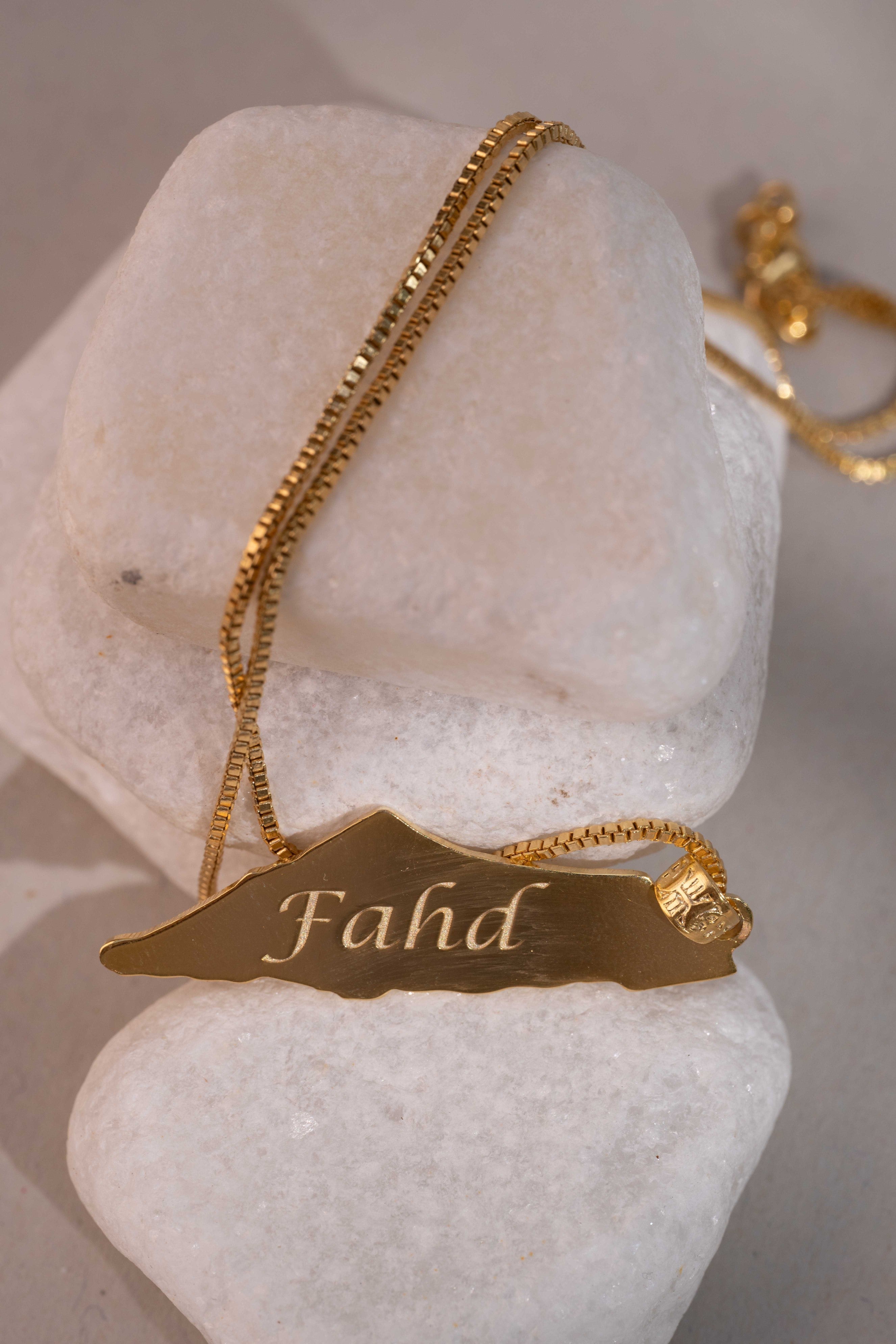 Palestine Necklace (customize your name) - Yshmk