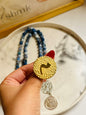 Round letter ring