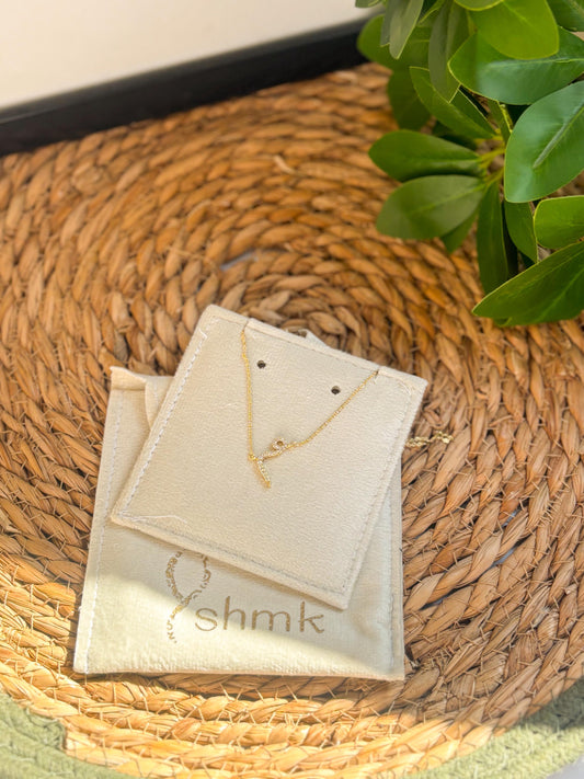 Initial Spark Necklace