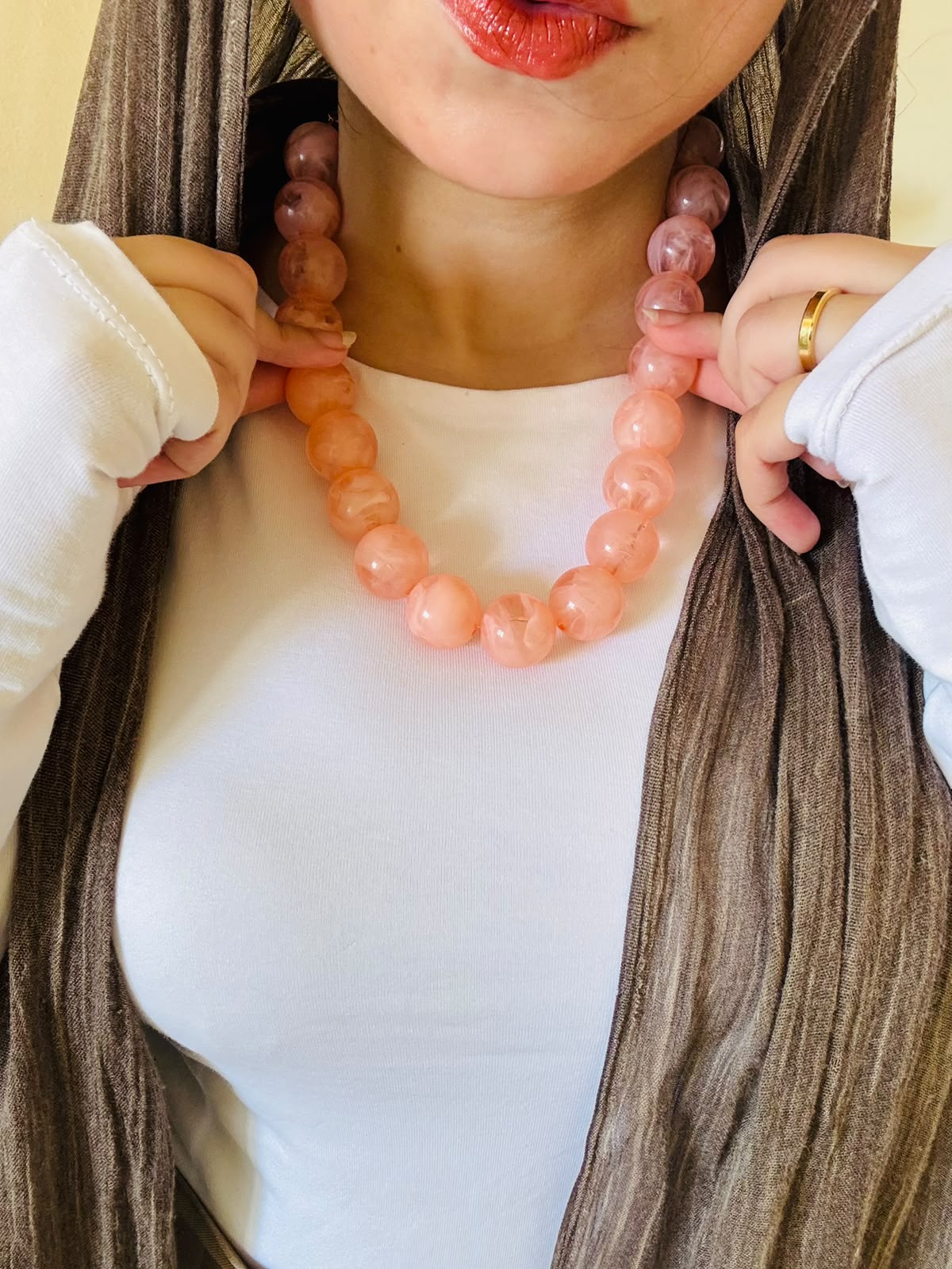 Peach glow