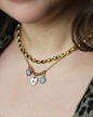 Evil eye necklace