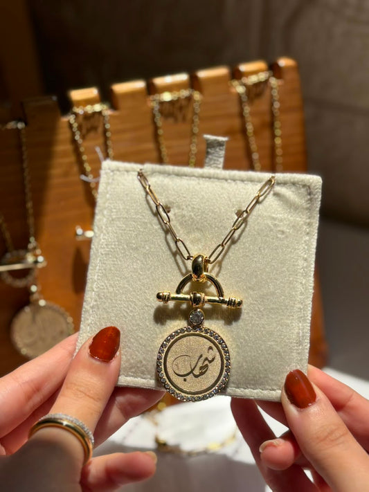 Signature coin Necklace