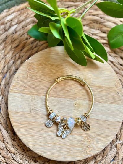 Butterfly bangle