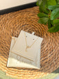 Initial Spark Necklace