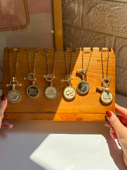 Signature coin Necklace