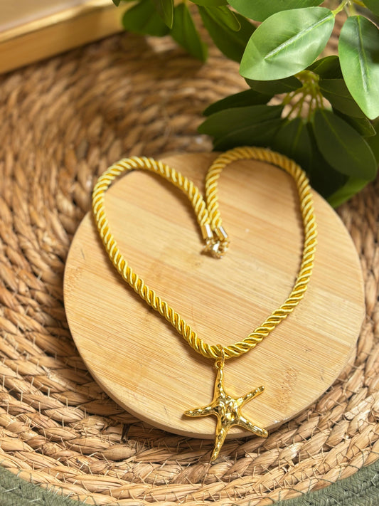 Ocean Glow Starfish Necklace