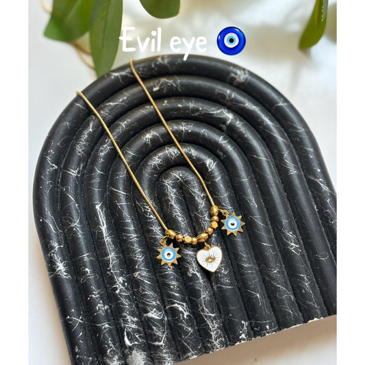 Evil eye necklace