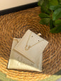 Initial Spark Necklace