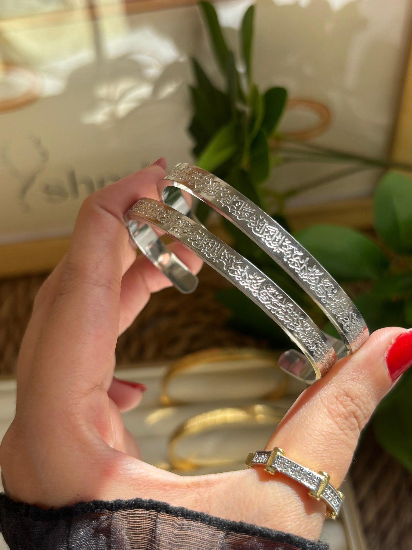 Ayat elkursi stainless steel