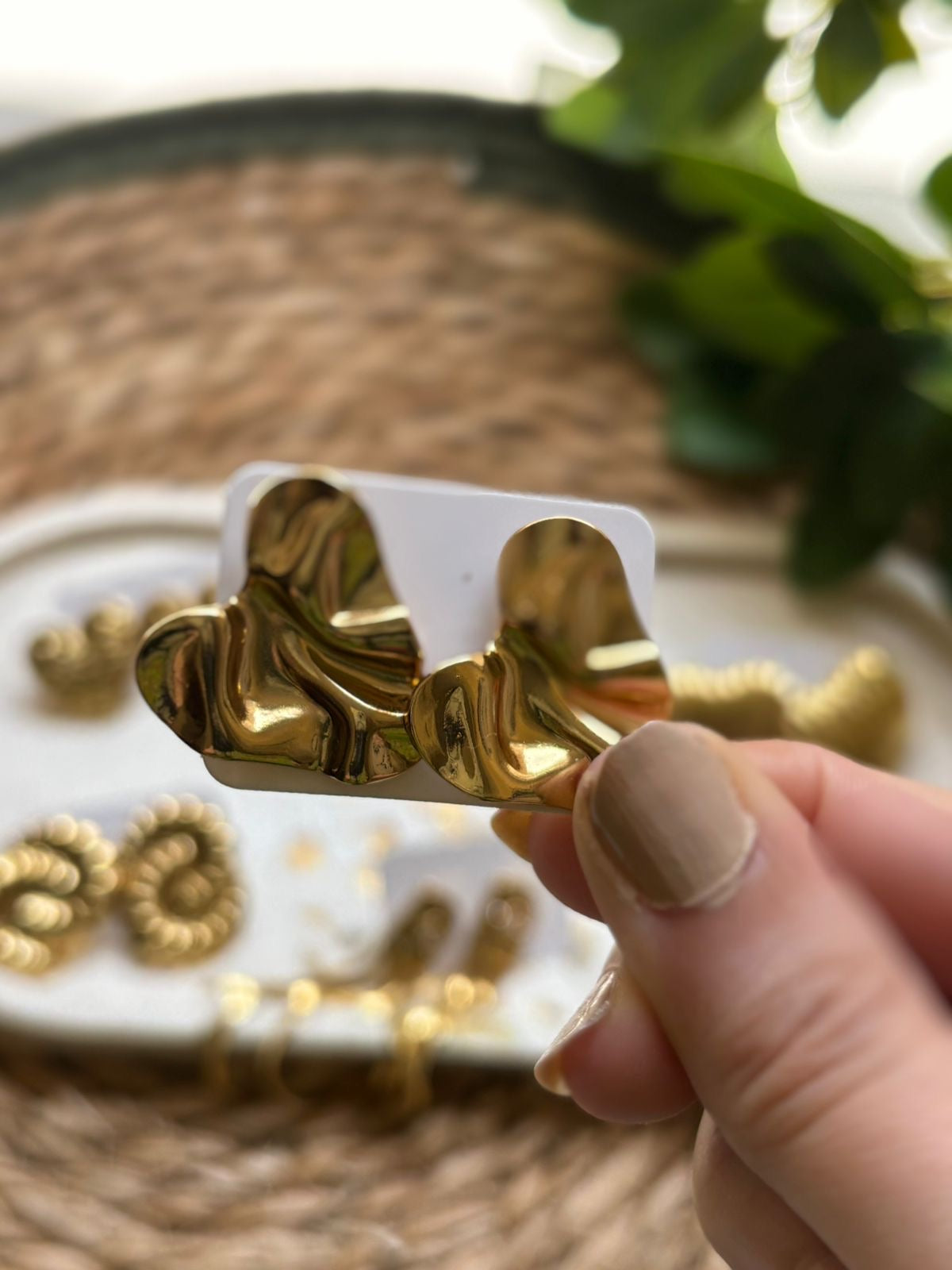 Heart earrings