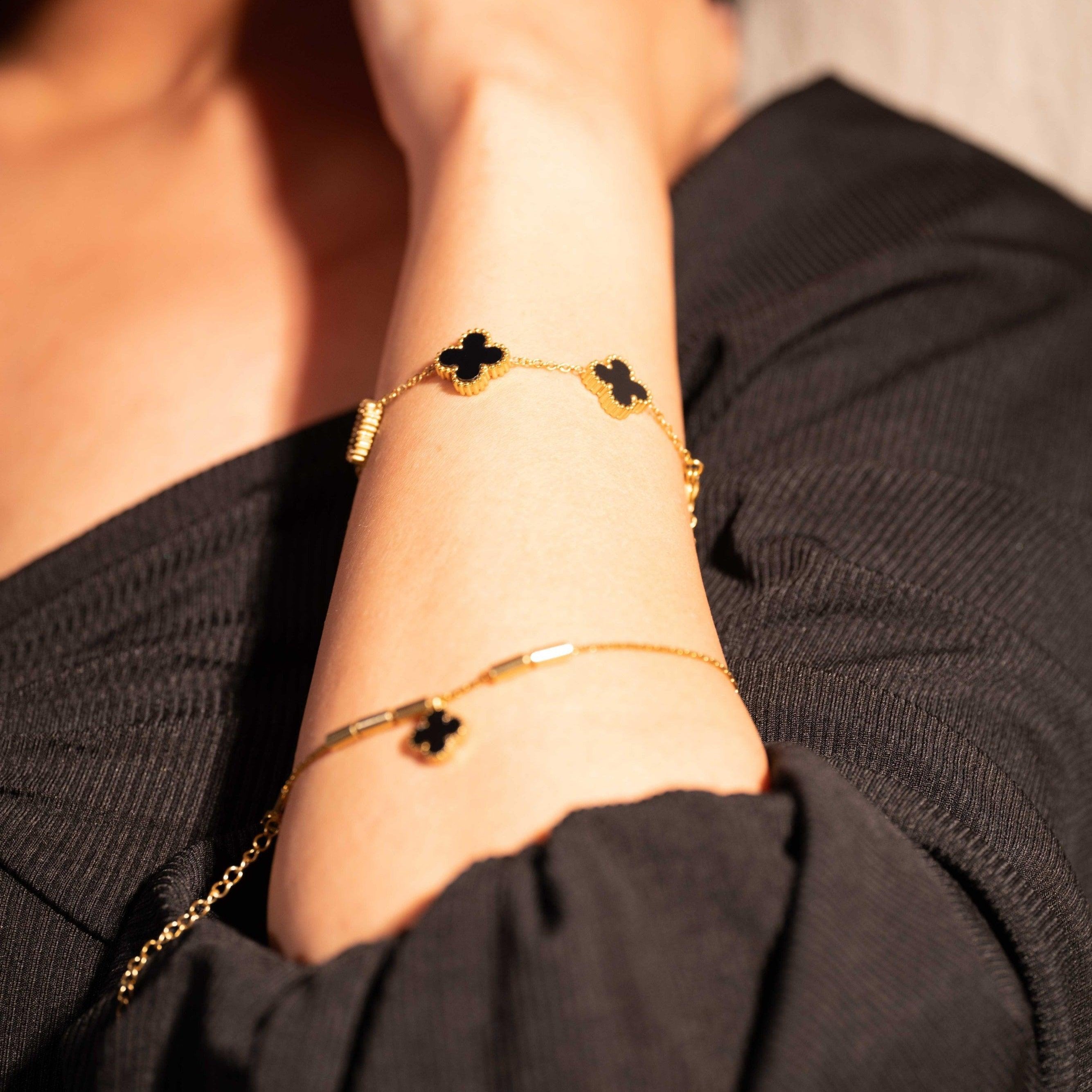 【関税・送料無料】YOSTER★Dual Flow ブレスレット Multi flower Bracelet – Yshmk