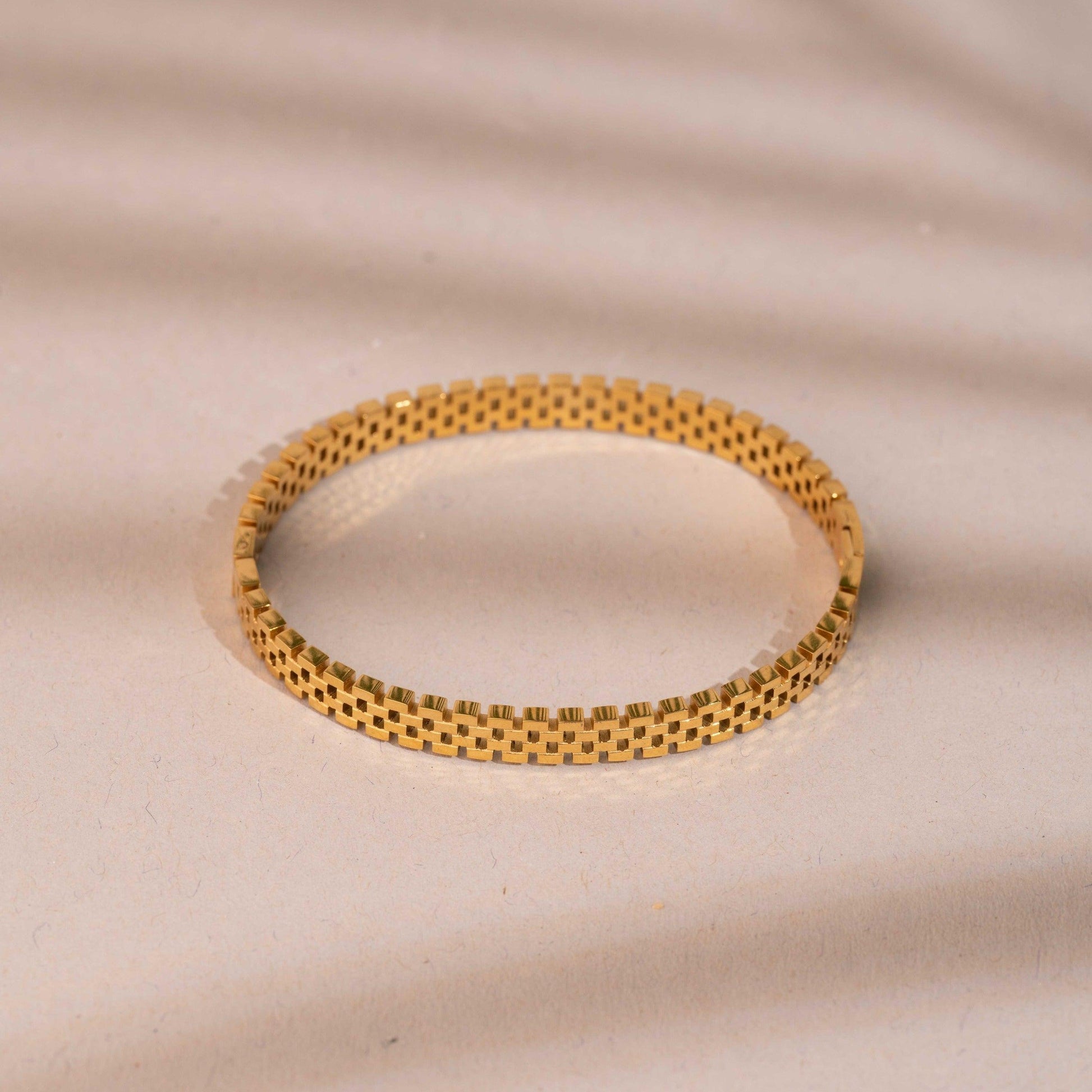 Gold Basic Bracelet - Yshmk