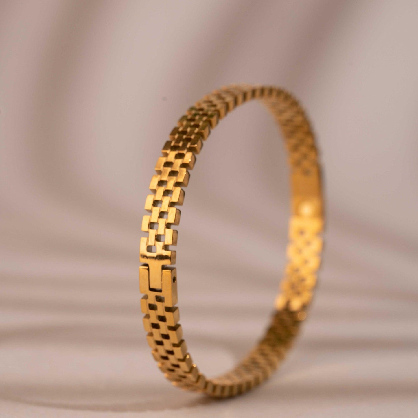 Gold Basic Bracelet - Yshmk