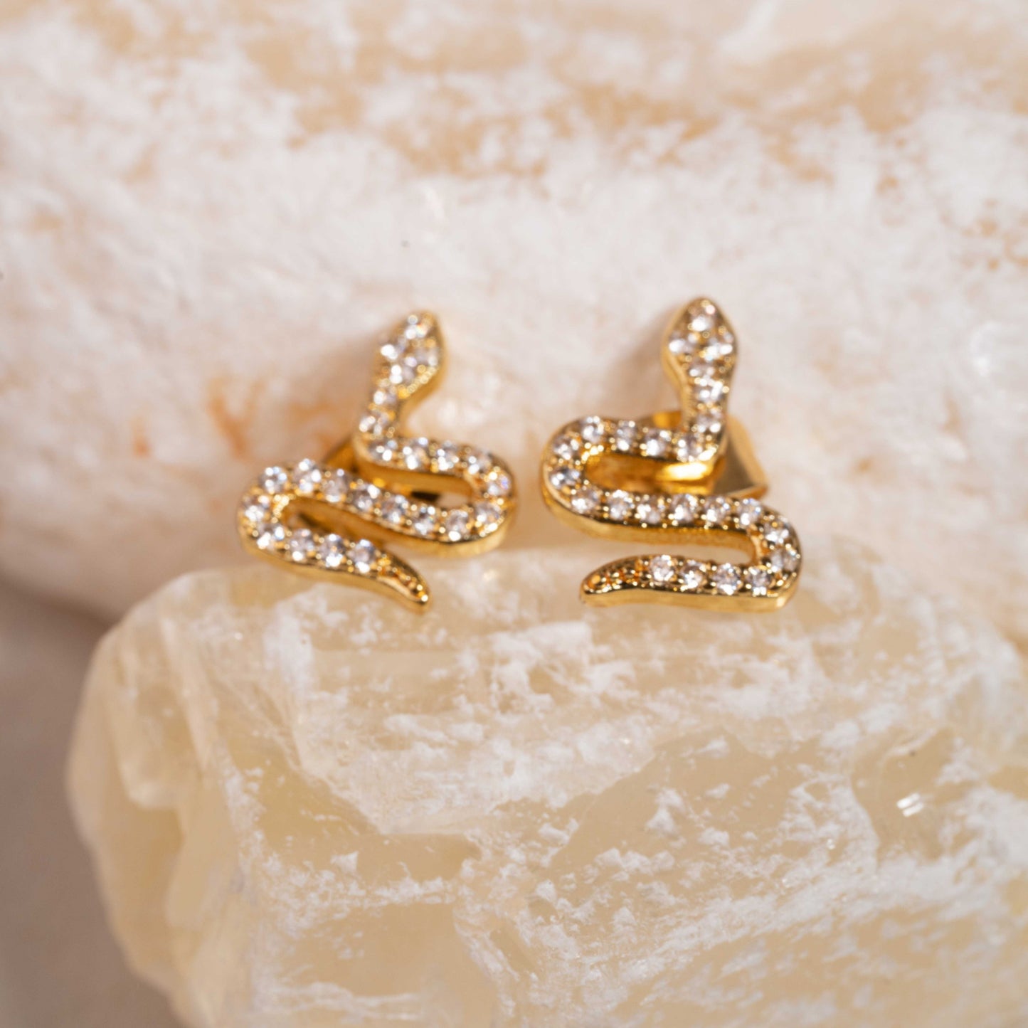 Snake earrings