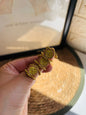 Ruby Halo Arabic Ring