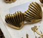 Rippled Abstract Heart earrings