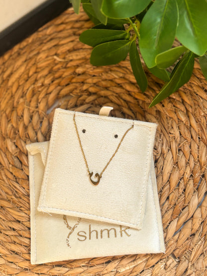 Arabic letter necklace