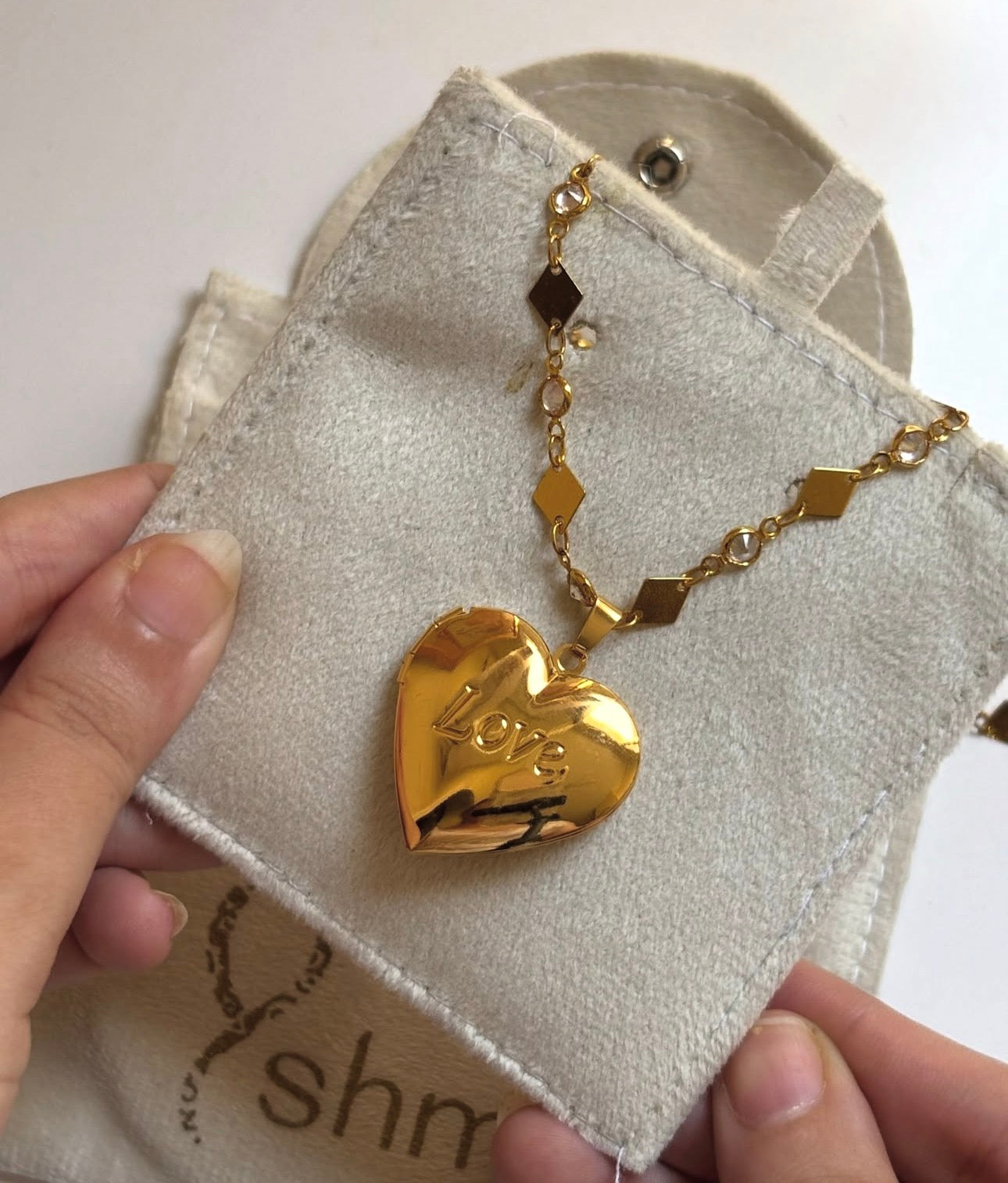 Heart Locket Necklace