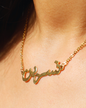 Arabic name necklace