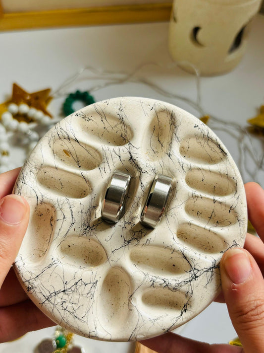 Engraved Stainless steel ring