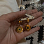 Green Stone Earrings