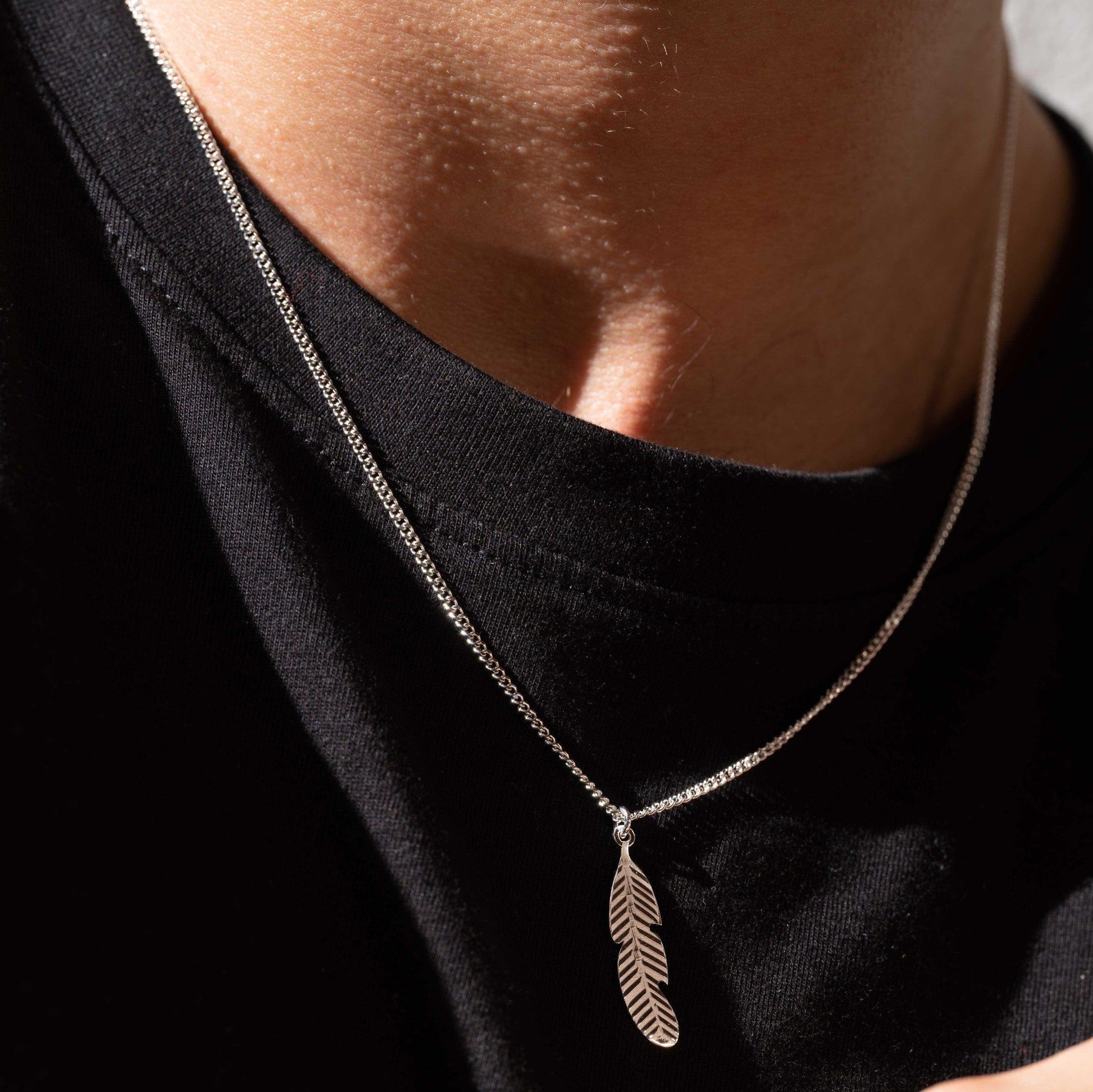 Feather Necklace - Yshmk