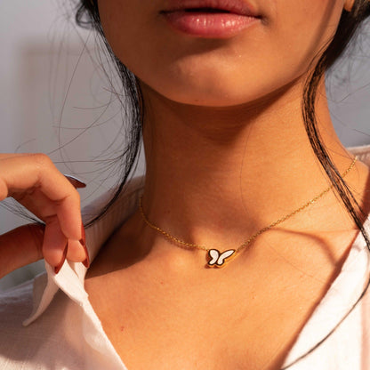 Butterfly Necklace - Yshmk