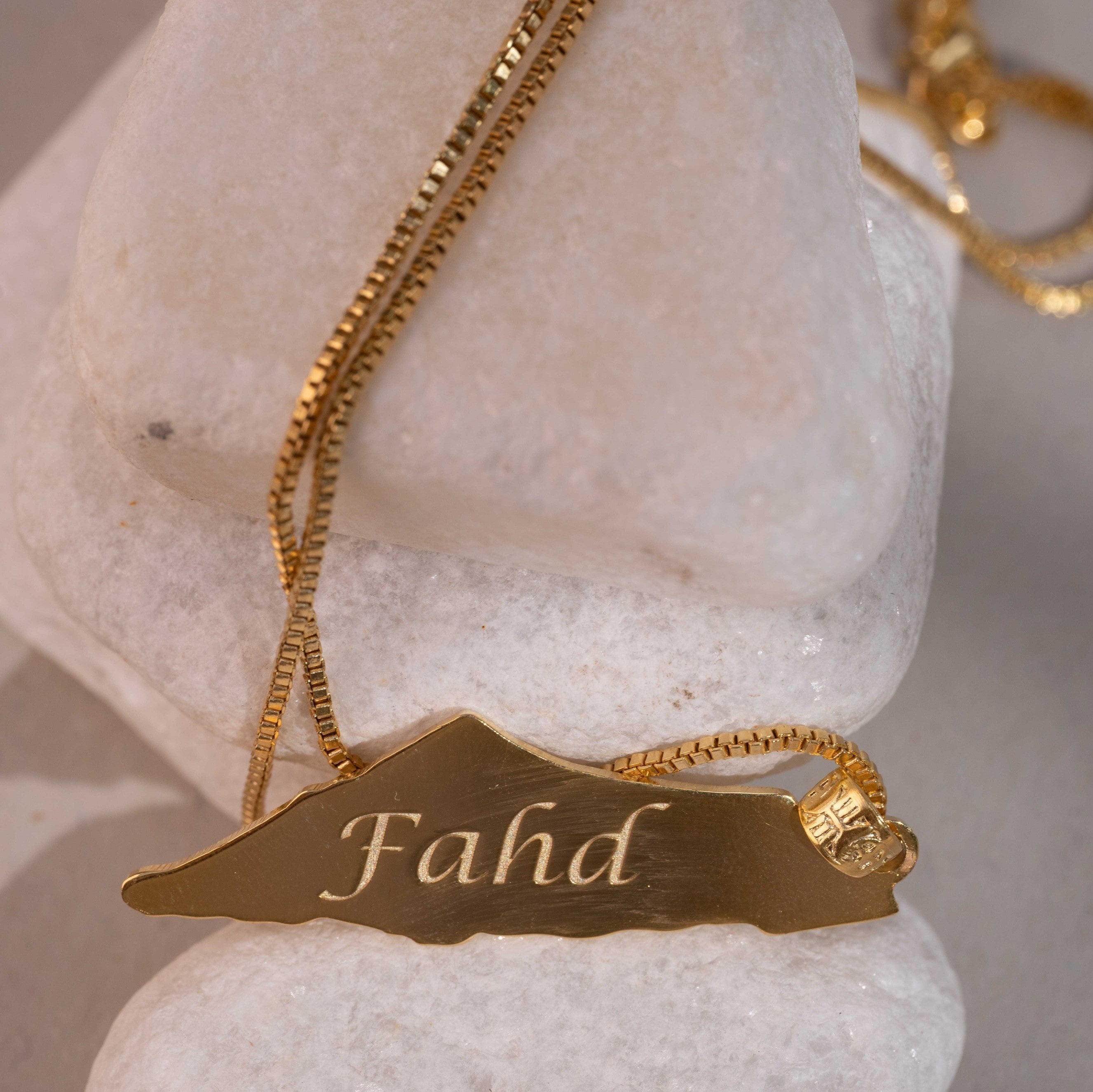 Palestine Necklace (customize your name) - Yshmk