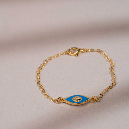 Blue Evil Eye Bracelet - Yshmk